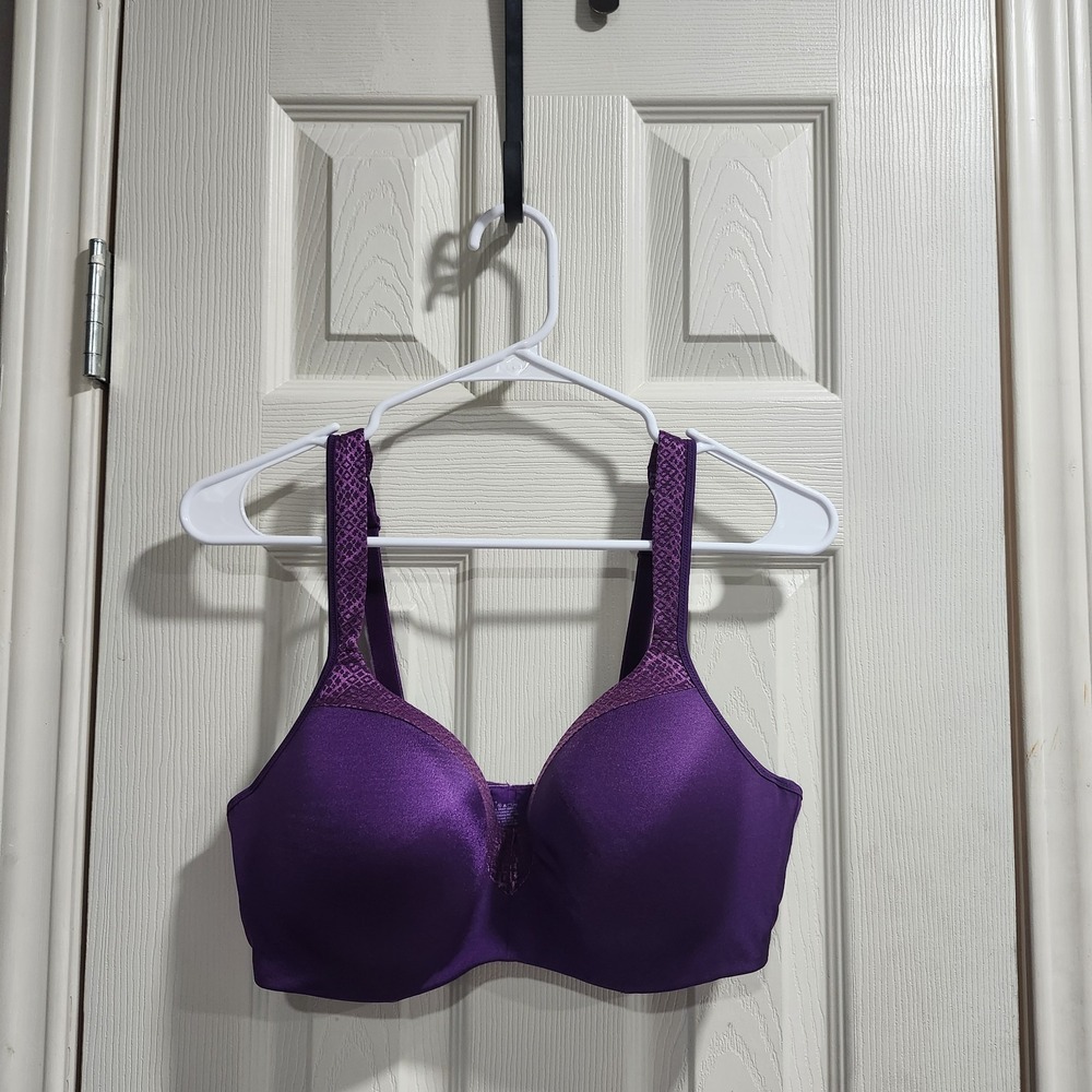 Playtex Sectets Bra 4823 Purple 38D - Picture 2 of 12